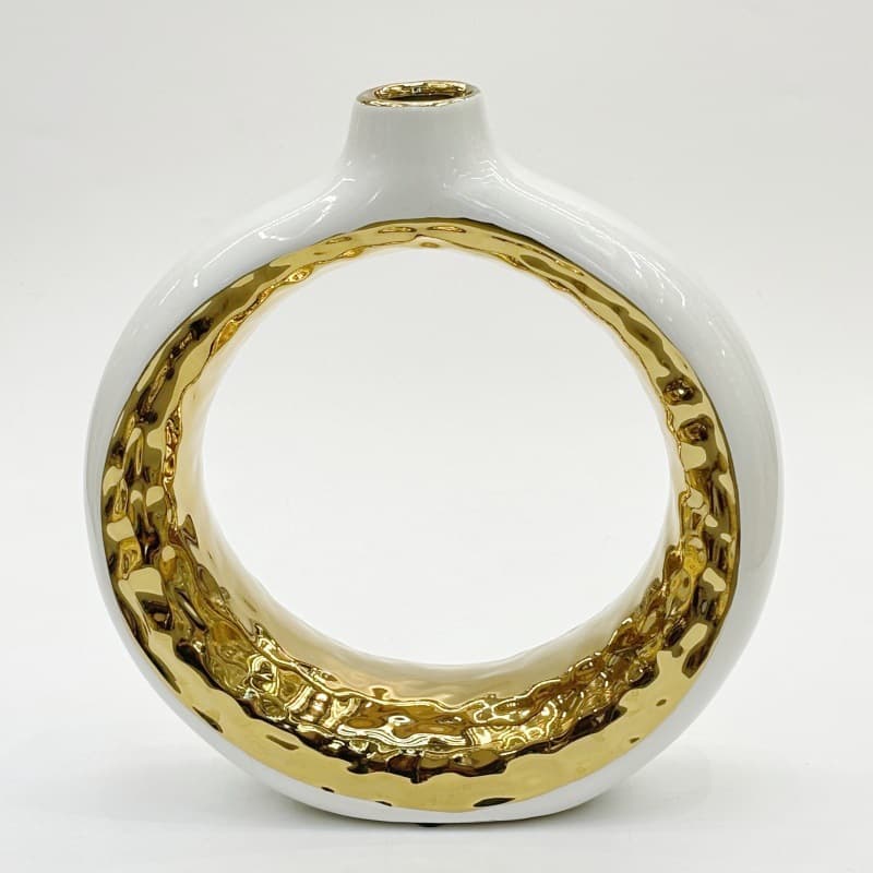 Platinum Loop Ceramic Vase Set detail 8