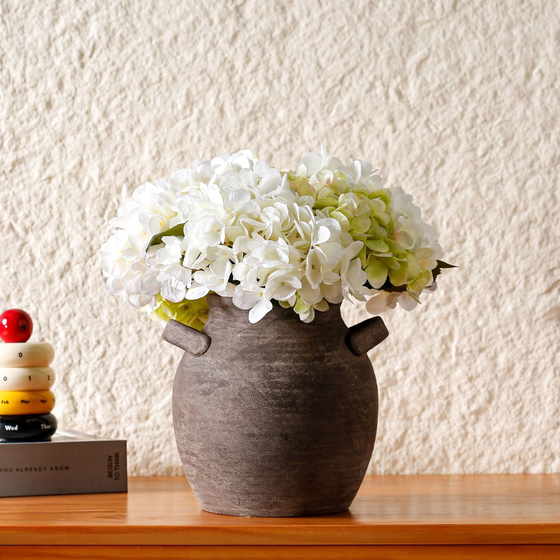 Retro Handmade Ceramic Vase Set