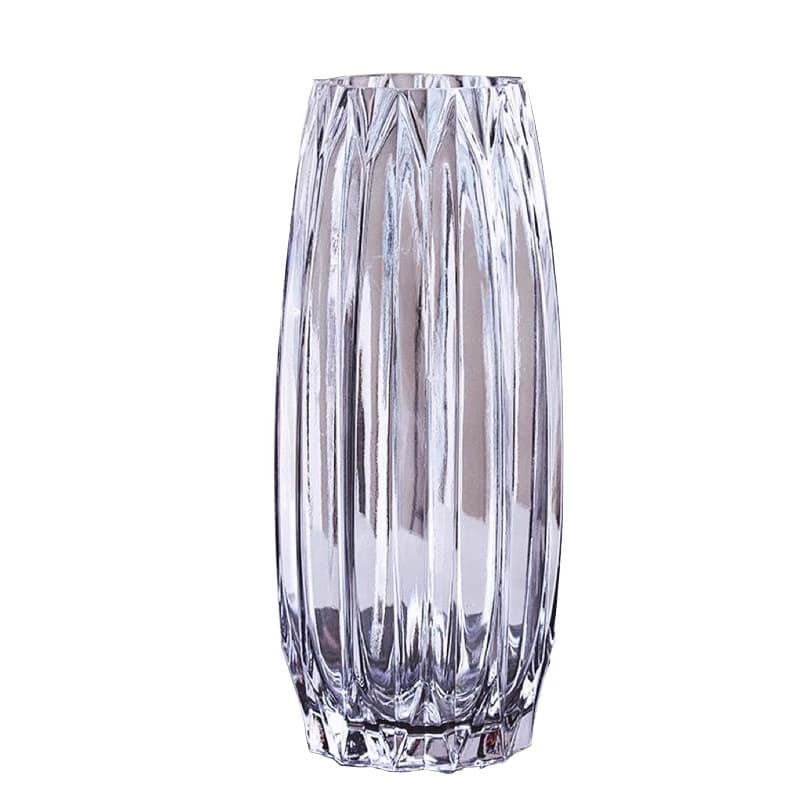 Nordic Clear Glass Vase detail 4